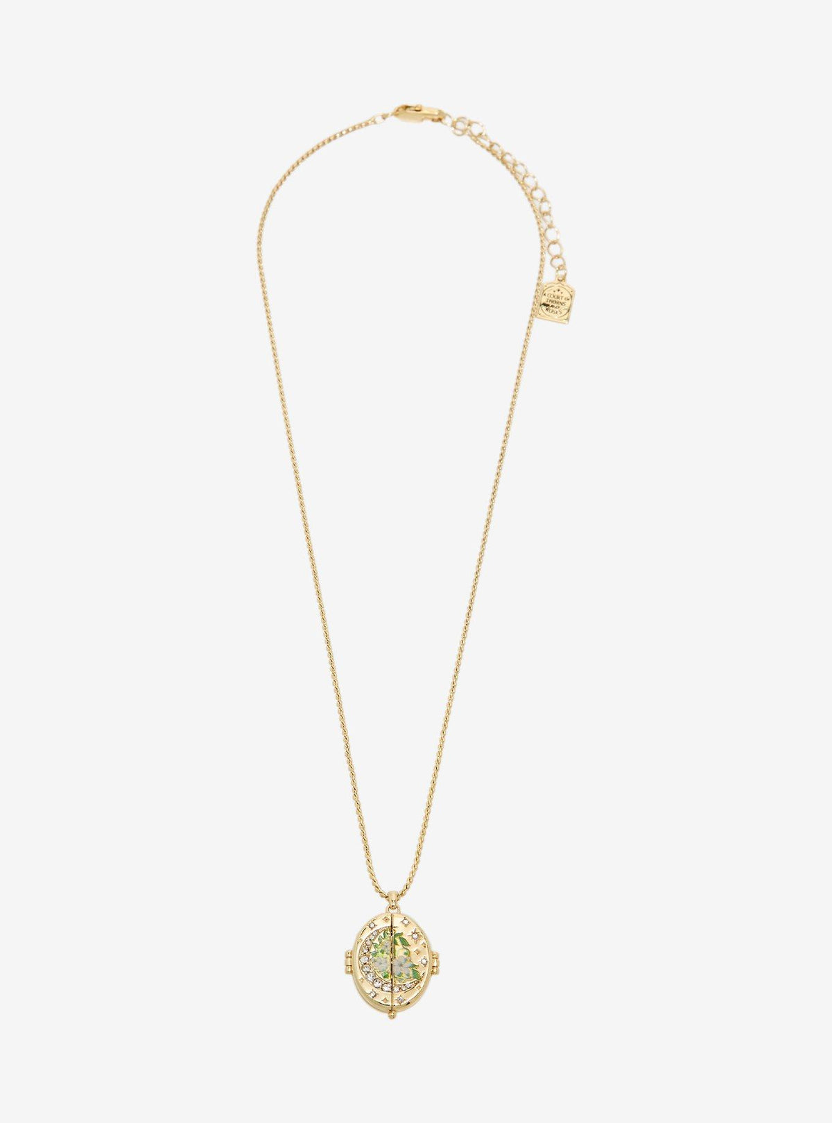 A Court of Thorns and Roses: collar relicario