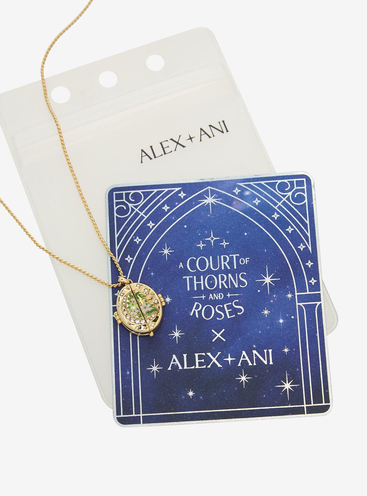 A Court of Thorns and Roses: collar relicario