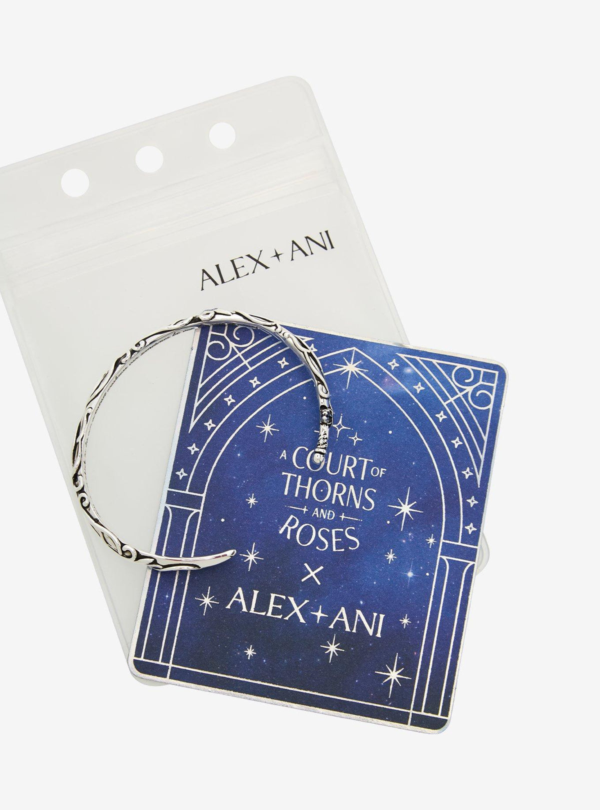 Pulsera cuff Illyrian Sword & Shadows de A Court of Thorns and Roses