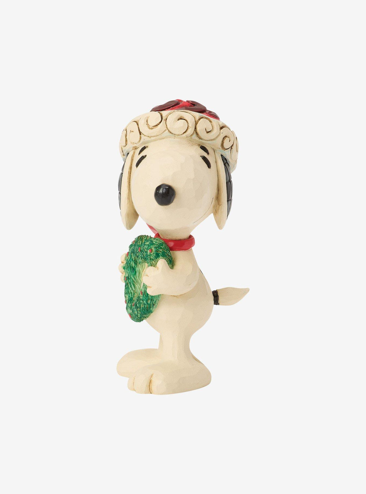 Mini figura de Snoopy con corona de corazones
