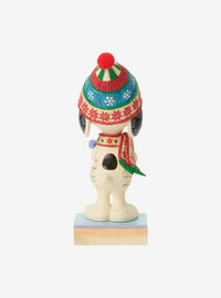 Figura Peanuts de Snoopy abrazando a Woodstock