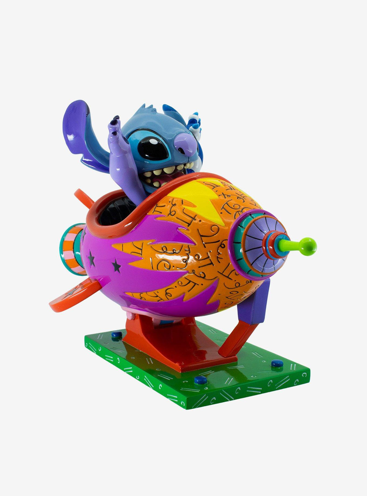 Figura de Stitch en nave espacial - Disney Britto