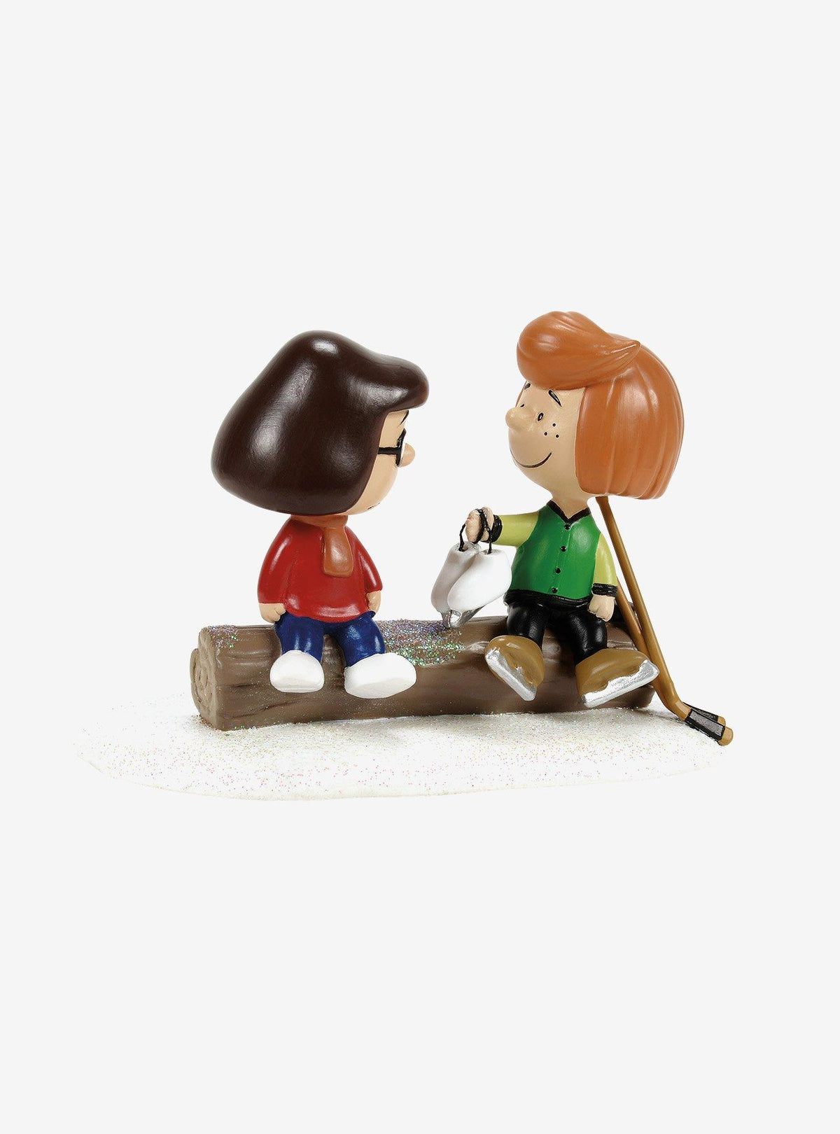 Figura de Peppermint Patty y Marcie de Peanuts