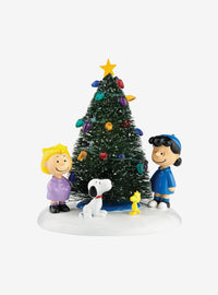 Figura Peanuts: Árbol de Navidad de Charlie Brown