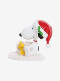 Figura Peanuts de Snoopy y Woodstock: ¡Felices fiestas!