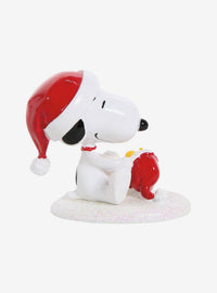Figura Peanuts de Snoopy y Woodstock: ¡Felices fiestas!
