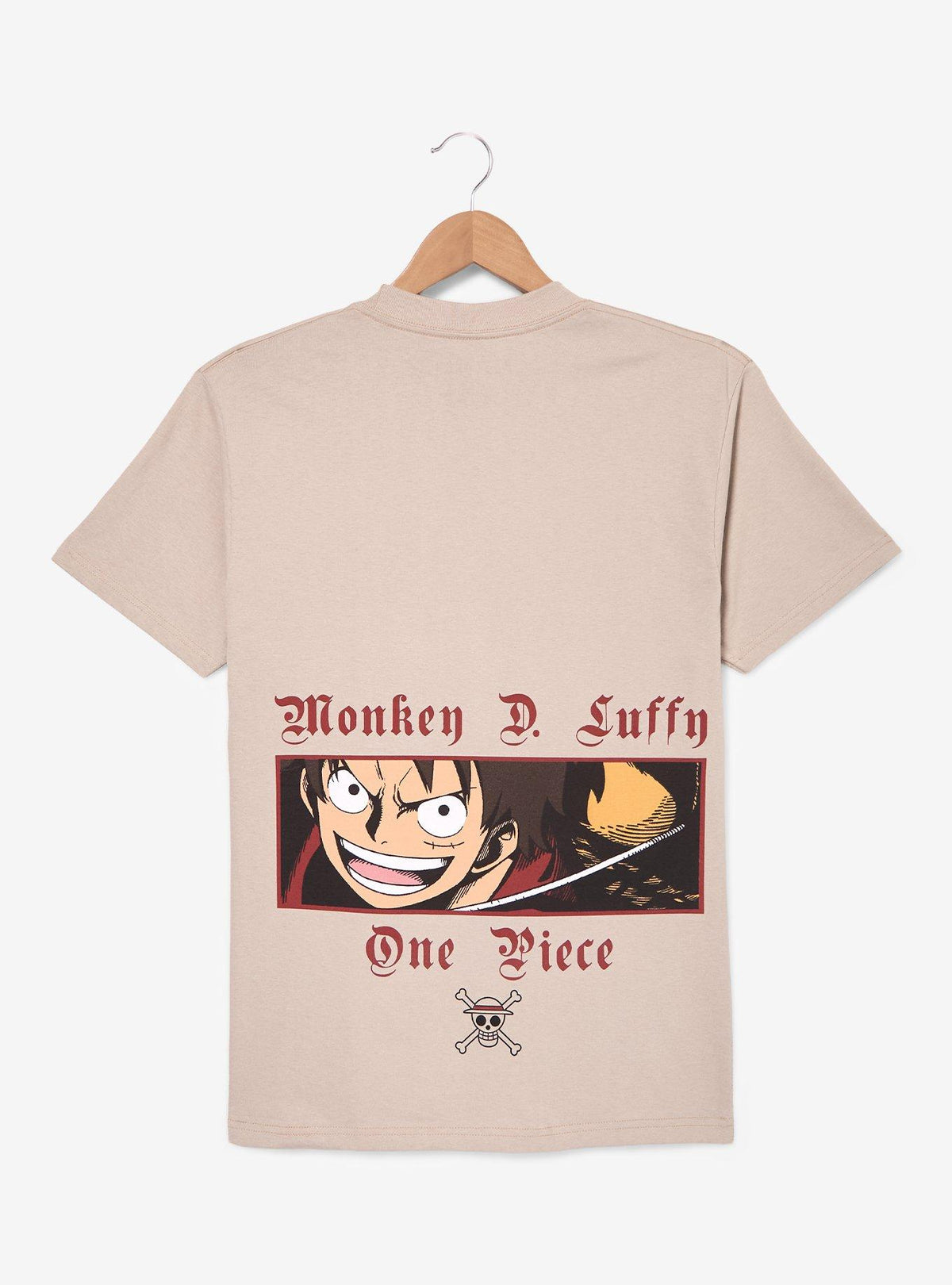 Polera One Piece: retrato de Monkey D. Luffy