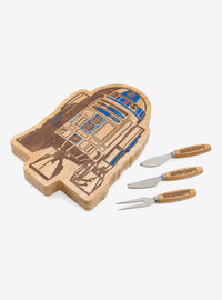 Tabla para quesos de R2-D2 con utensilios Star Wars