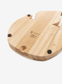 Disney Winnie the Pooh: Tabla para quesos con utensilios