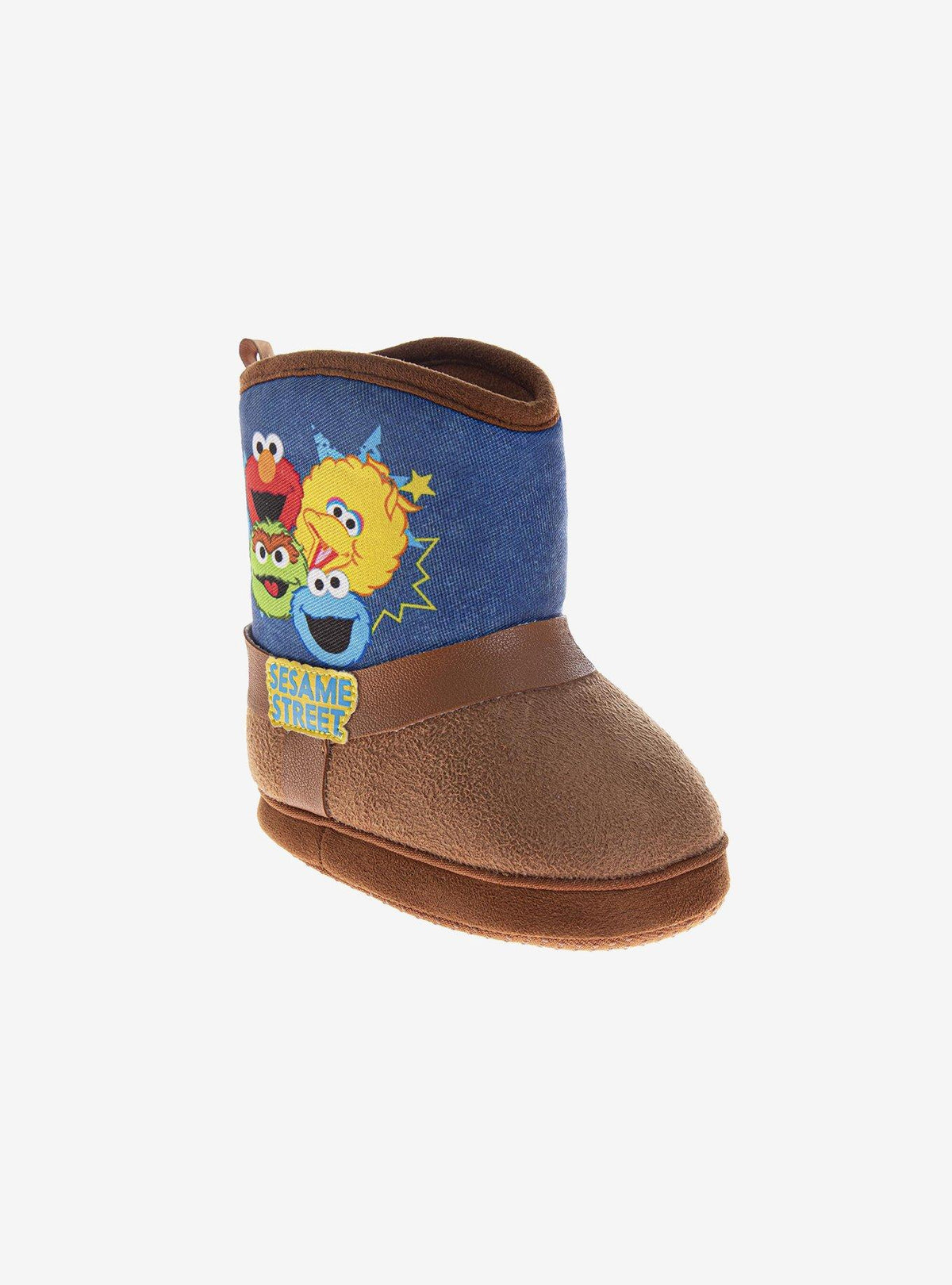 Pantuflas tipo botín de Sesame Street: Oscar, Cookie y Big Bird