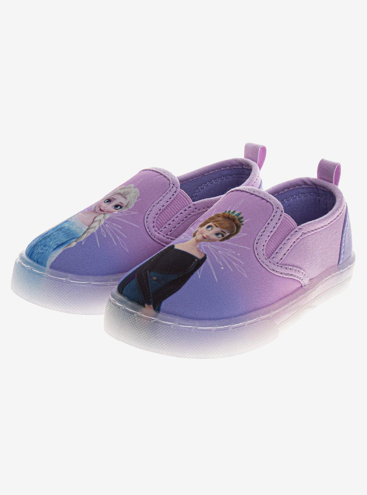 Zapatillas slip-on con brillo de Elsa y Anna - Frozen