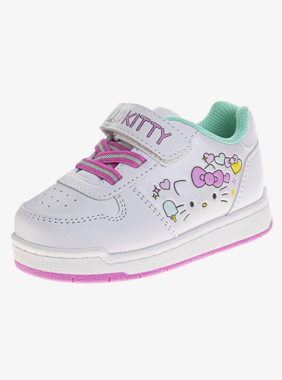 Zapatillas Hello Kitty con velcro para niñas pequeñas
