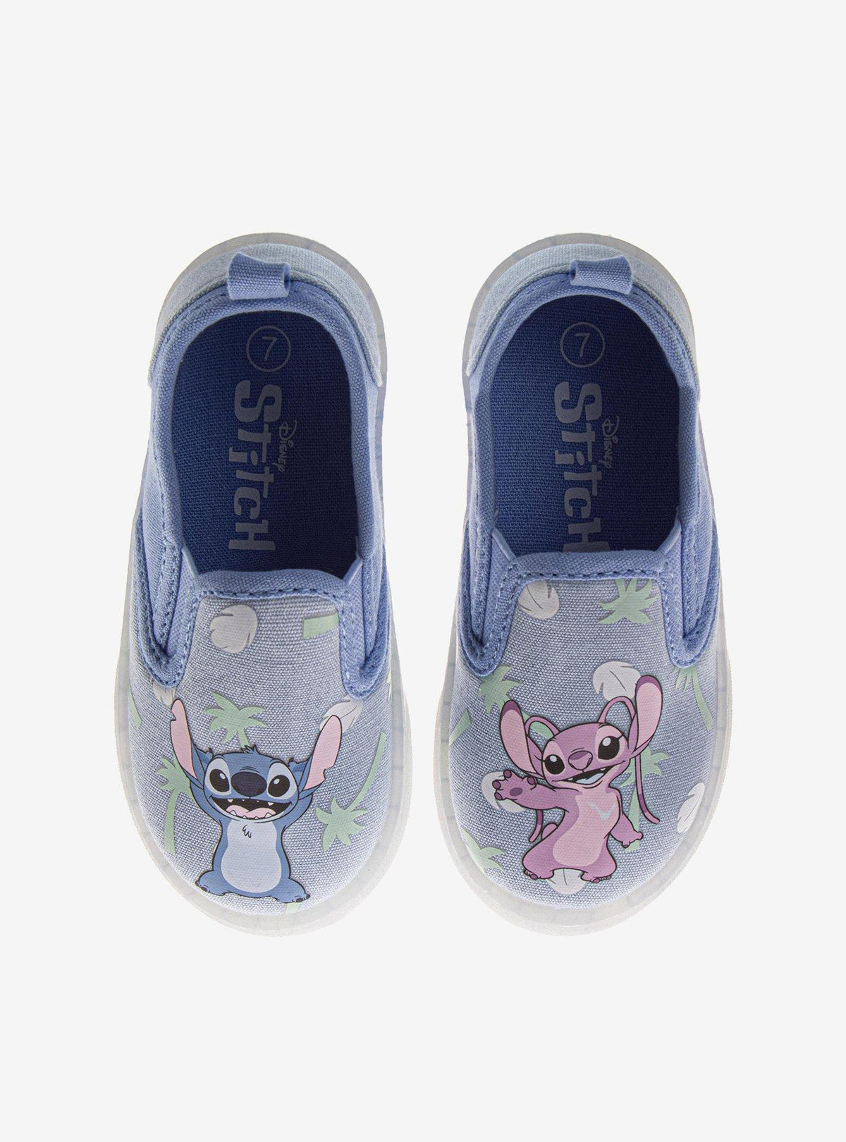 Zapatillas de lona sin cordones Stitch para niñas