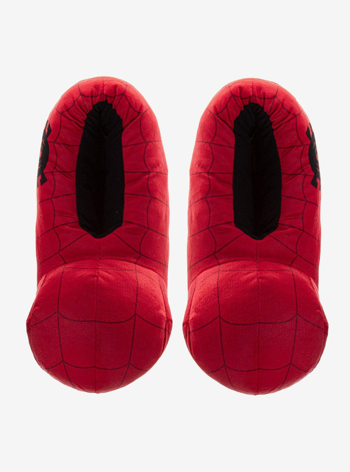 Pantuflas rojas de Spider-Man para hombre