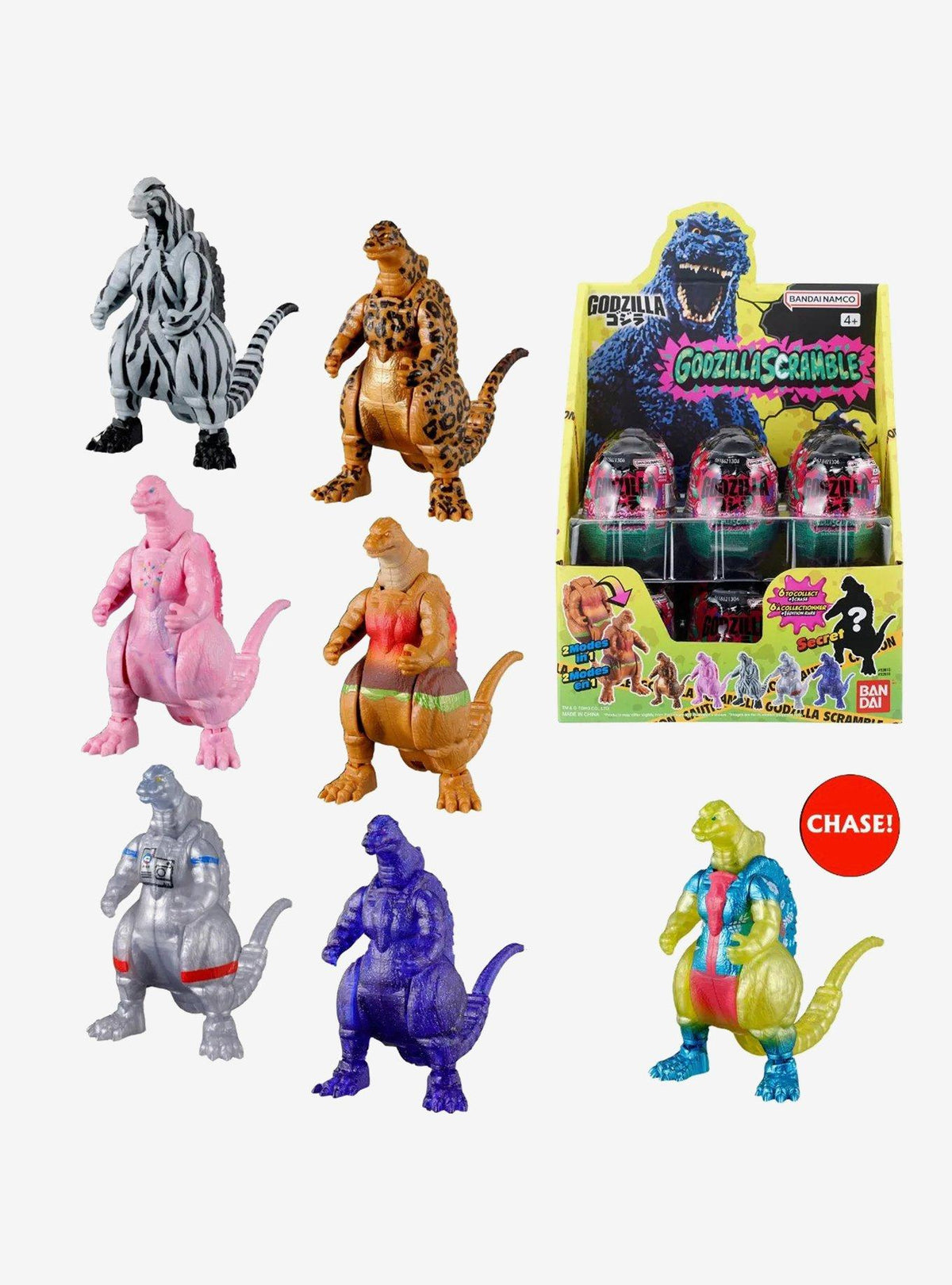 Figura sorpresa Godzilla Scramble