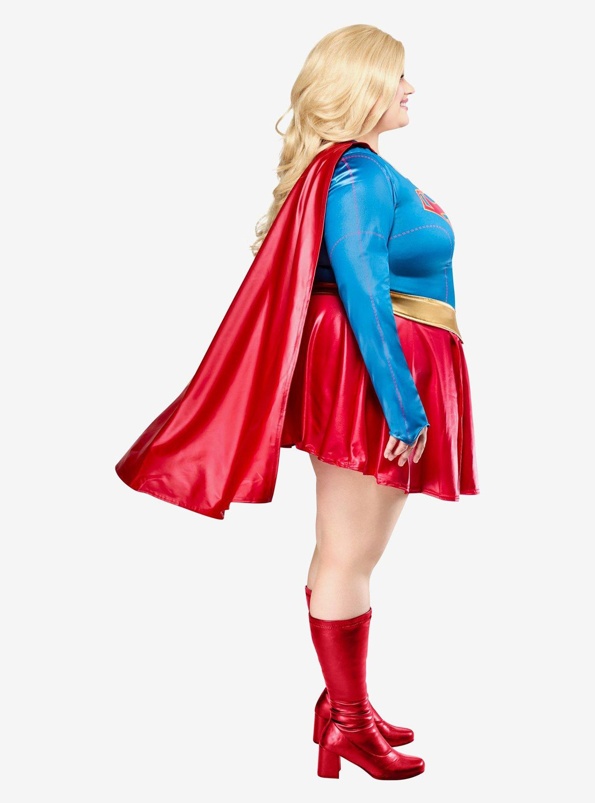 Disfraz Deluxe de Supergirl para adulto, talla plus