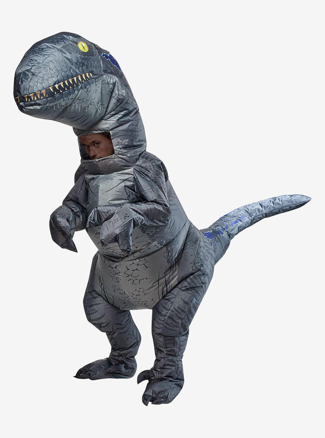 Disfraz inflable adulto de Blue - Jurassic World