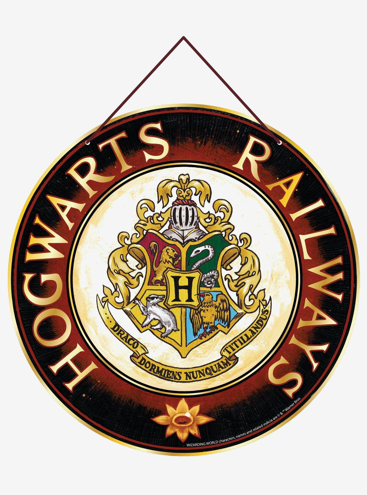Letrero de pared Hogwarts Express de Harry Potter