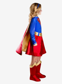 Disfraz deluxe infantil de Supergirl clásica | DC Comics
