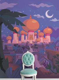 Mural adhesivo Disney Aladdin: Castillo de Jasmine
