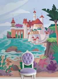 Mural adhesivo azul Disney The Little Mermaid: Ariel