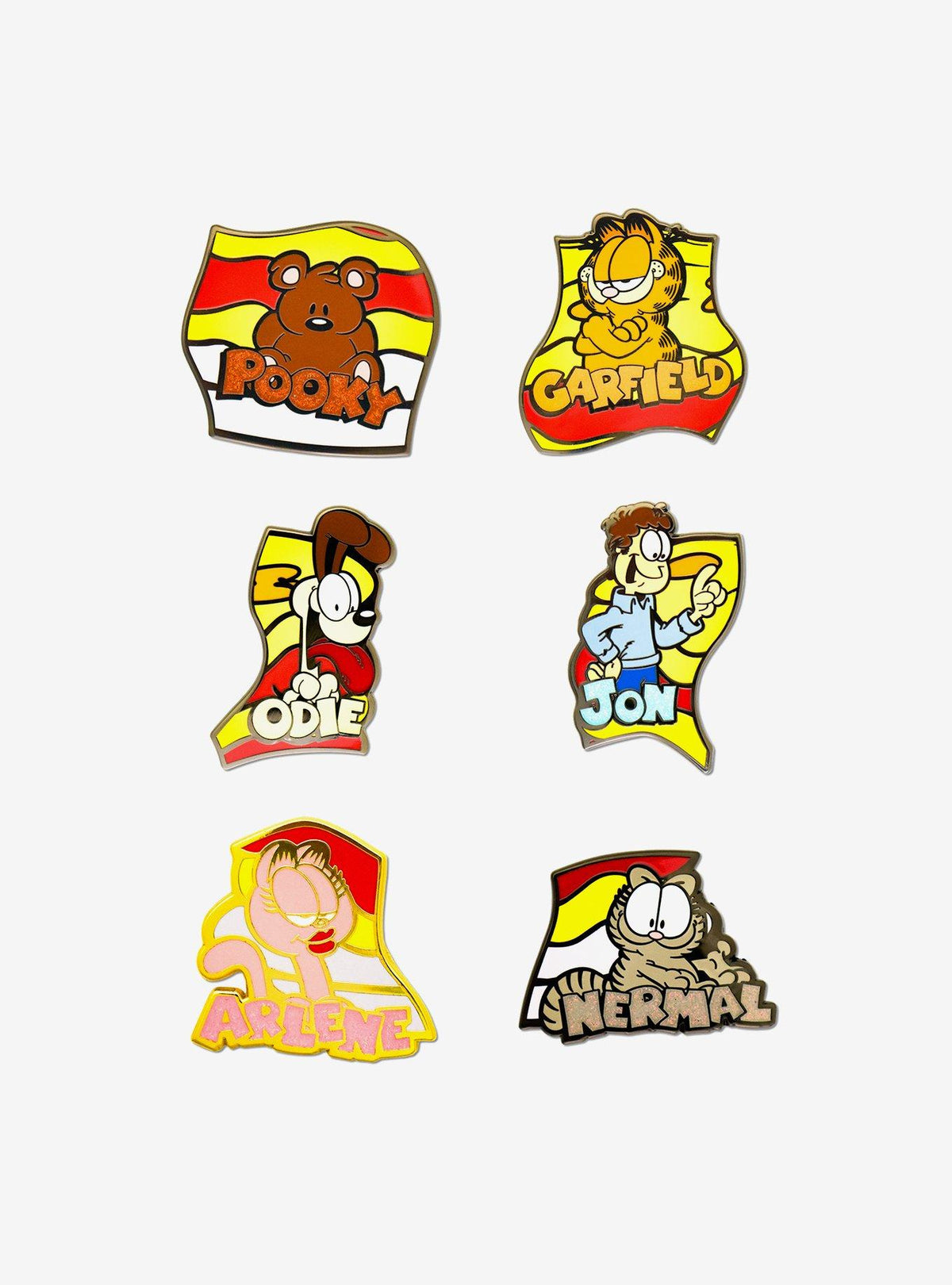 Pin Esmaltado Garfield Puzzle en Caja Sorpresa - Serie 2