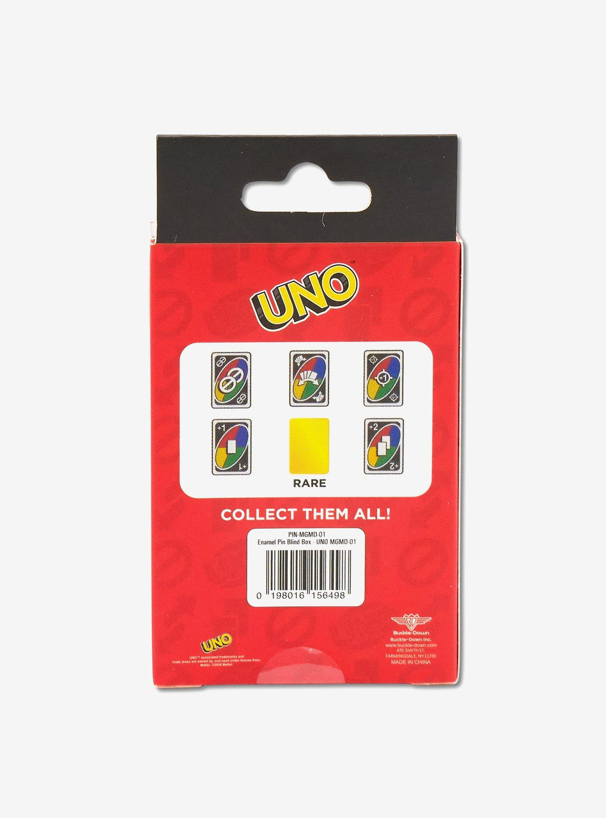 UNO Wild Action Cards: set de 2 pines sorpresa, serie 2