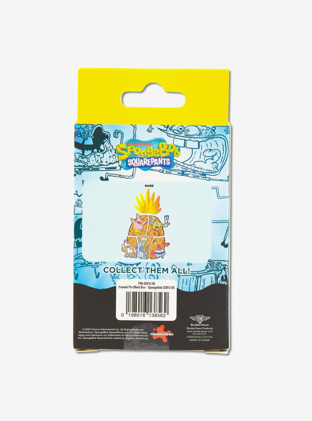 Pack de 2 pines sorpresa SpongeBob SquarePants · Space Store