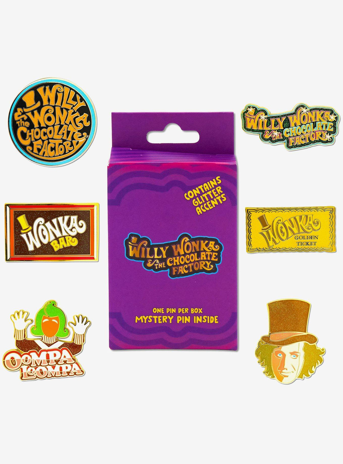 Pin sorpresa Willy Wonka and the Chocolate Factory