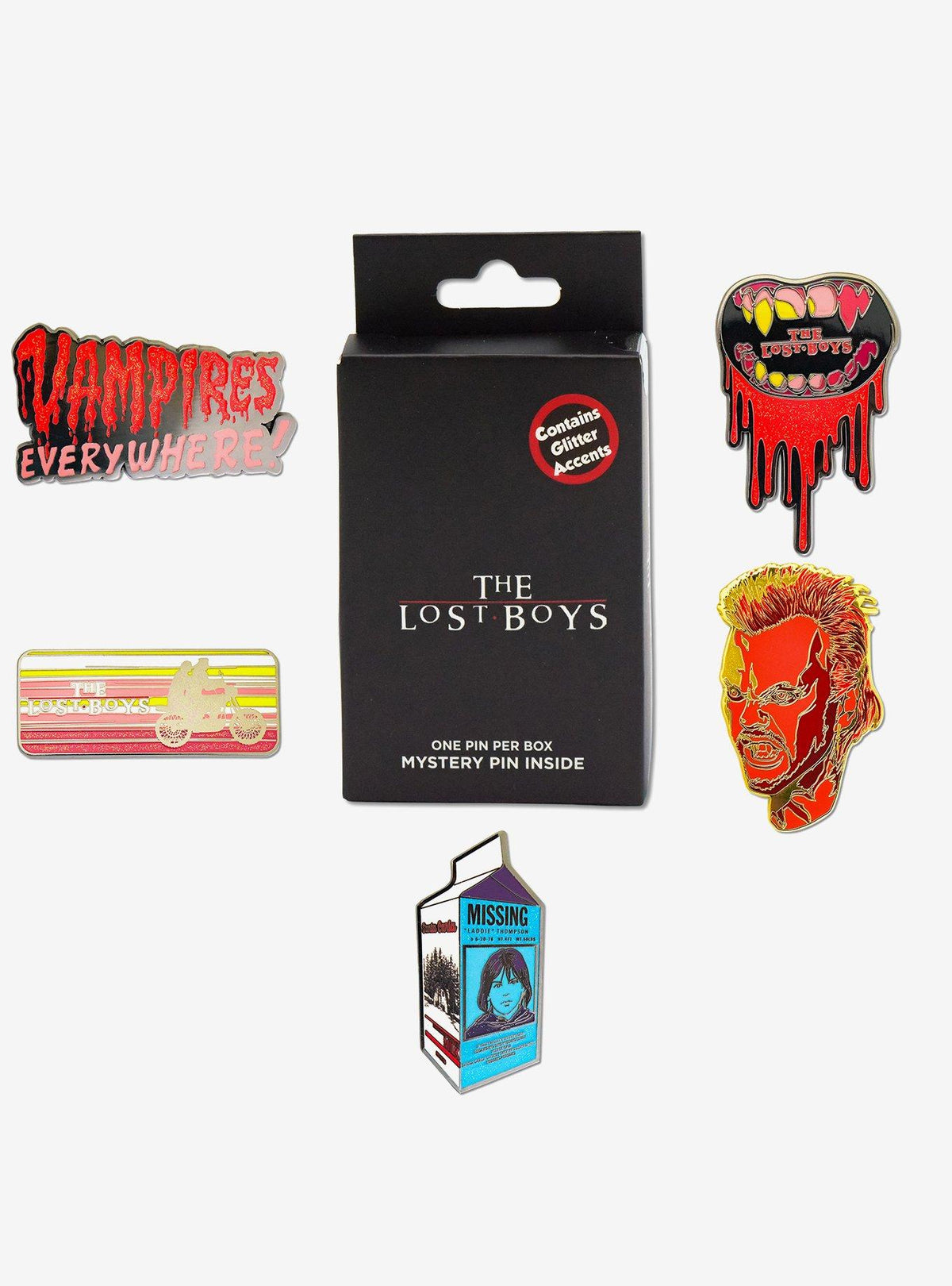 Caja sorpresa de pin esmaltado The Lost Boys