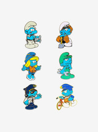 Los Pitufos: set de 2 pins sorpresa, serie 2