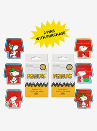 Pin esmaltado sorpresa Peanuts: Snoopy y su casa, serie 2