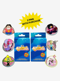 Pin sorpresa Steven Universe: Poses con escudo, serie 2 (pack de 2)