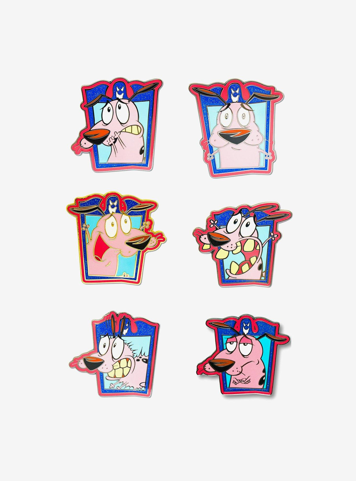 Pin sorpresa Courage the Cowardly Dog, serie 2