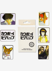 Caja sorpresa de pines esmaltados de Cowboy Bebop