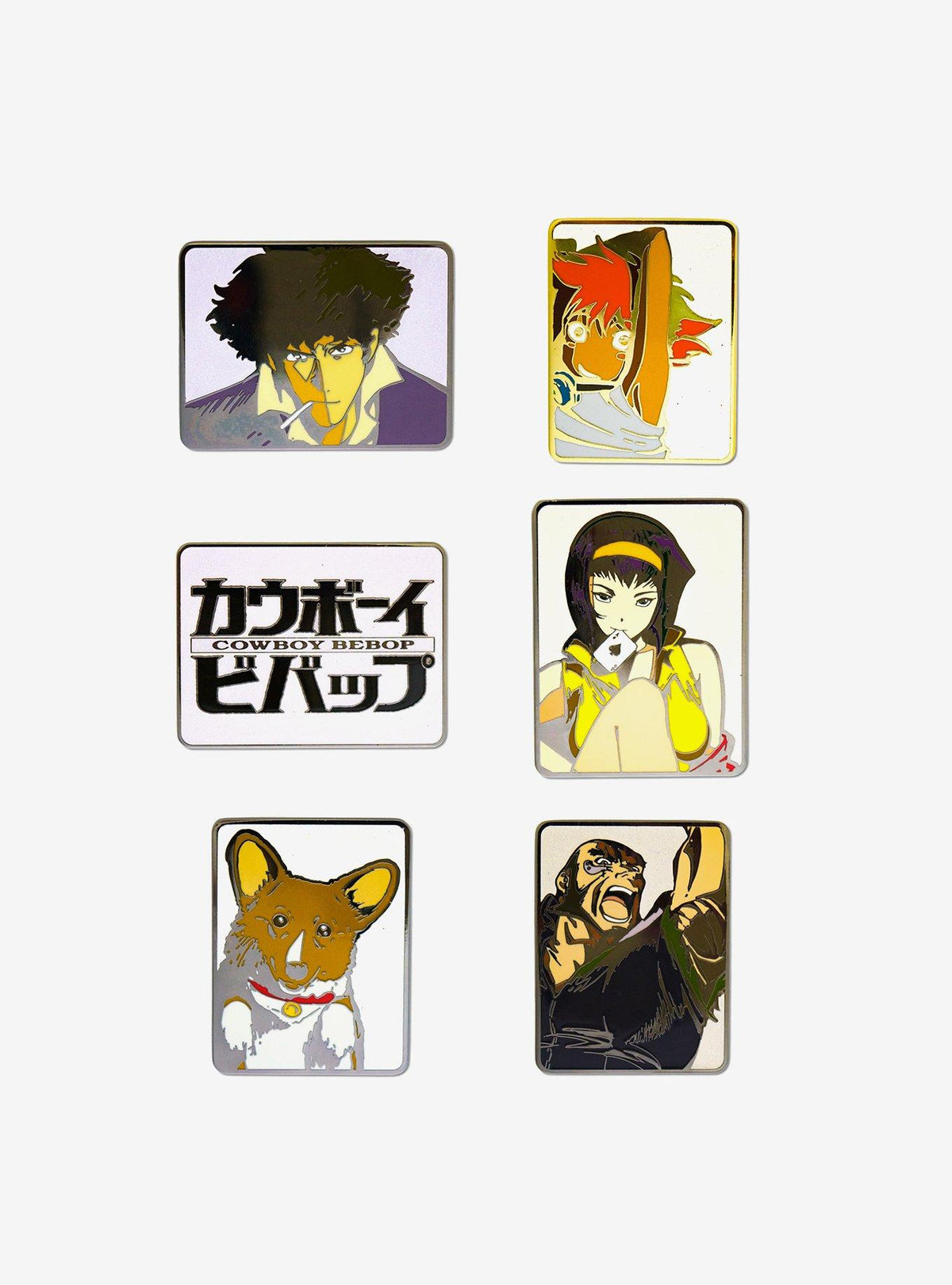 Caja sorpresa de pines esmaltados de Cowboy Bebop