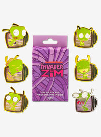 Pin sorpresa Invader Zim que brilla en la oscuridad