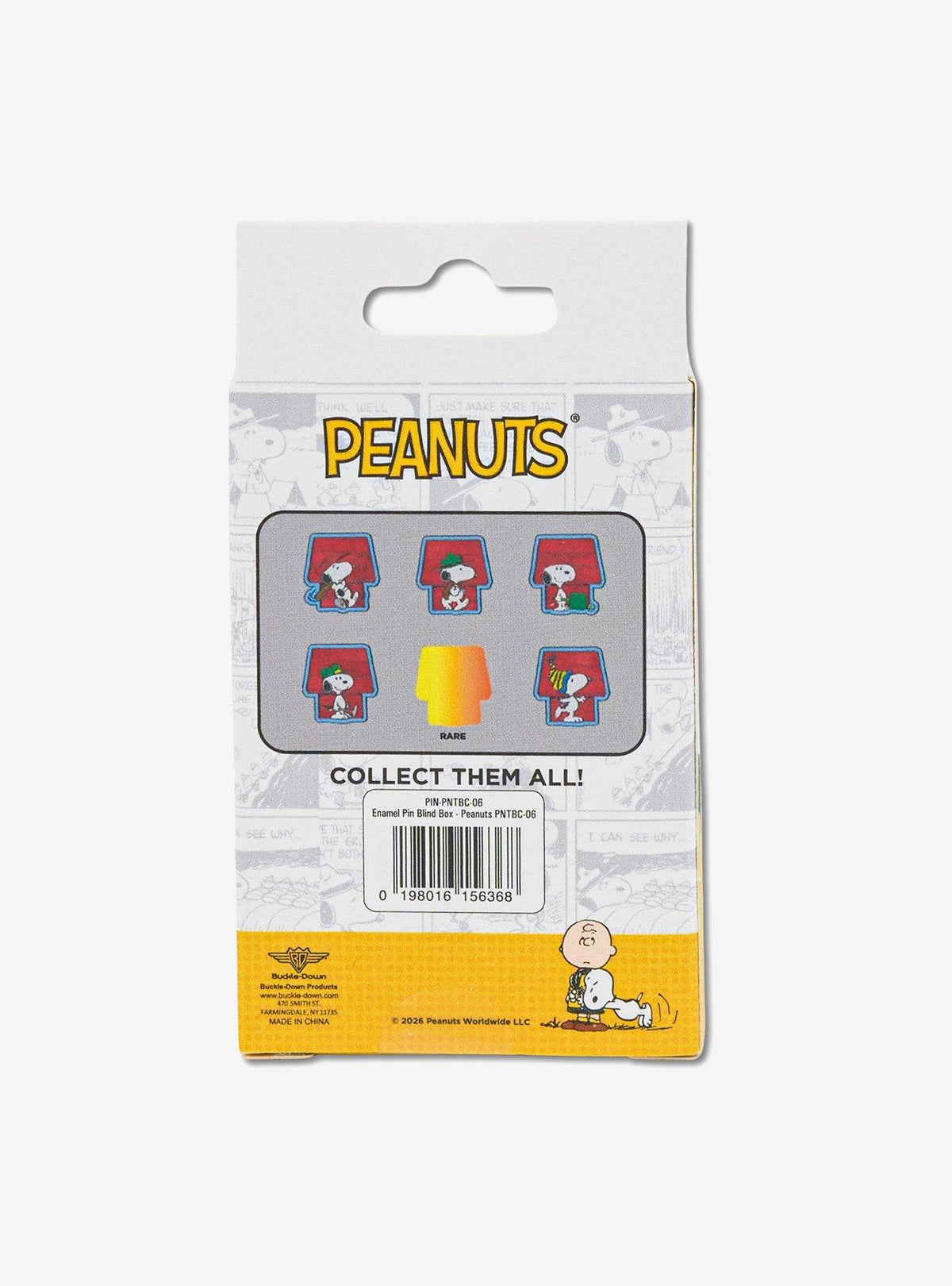 Pin sorpresa Peanuts: Snoopy y su casa