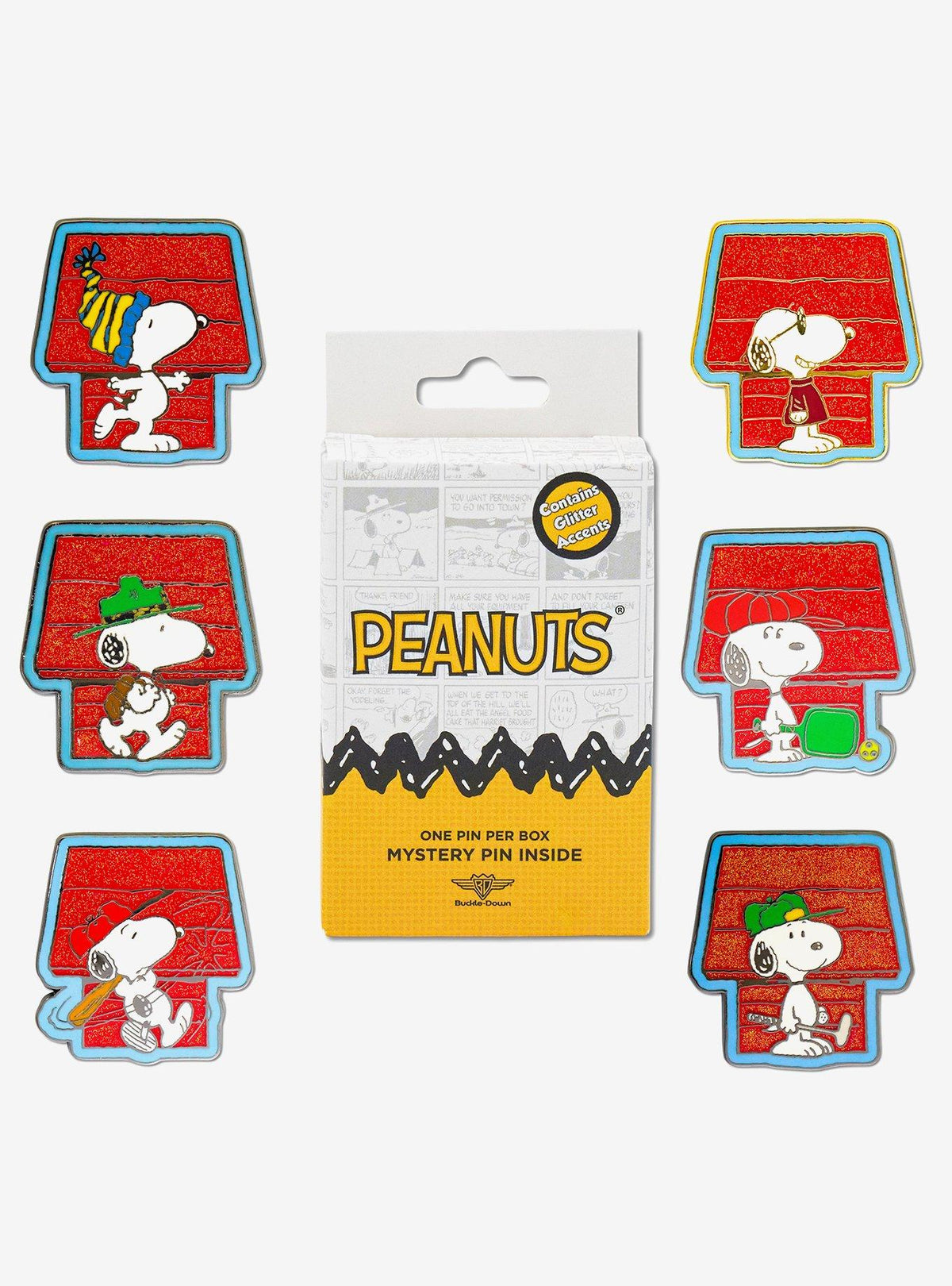 Pin sorpresa Peanuts: Snoopy y su casa
