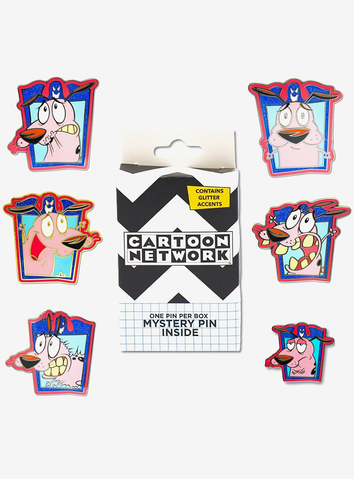 Pin sorpresa de Courage the Cowardly Dog