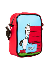 Cartera cruzada Peanuts Snoopy y su casita