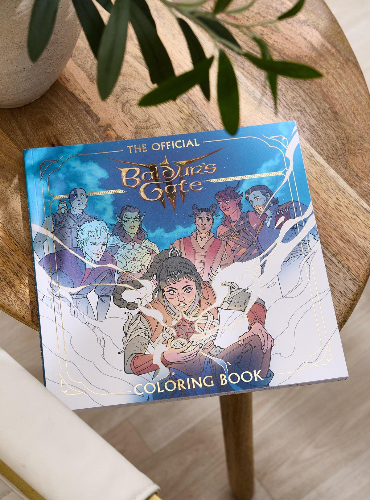 Libro para colorear oficial de Baldur's Gate 3