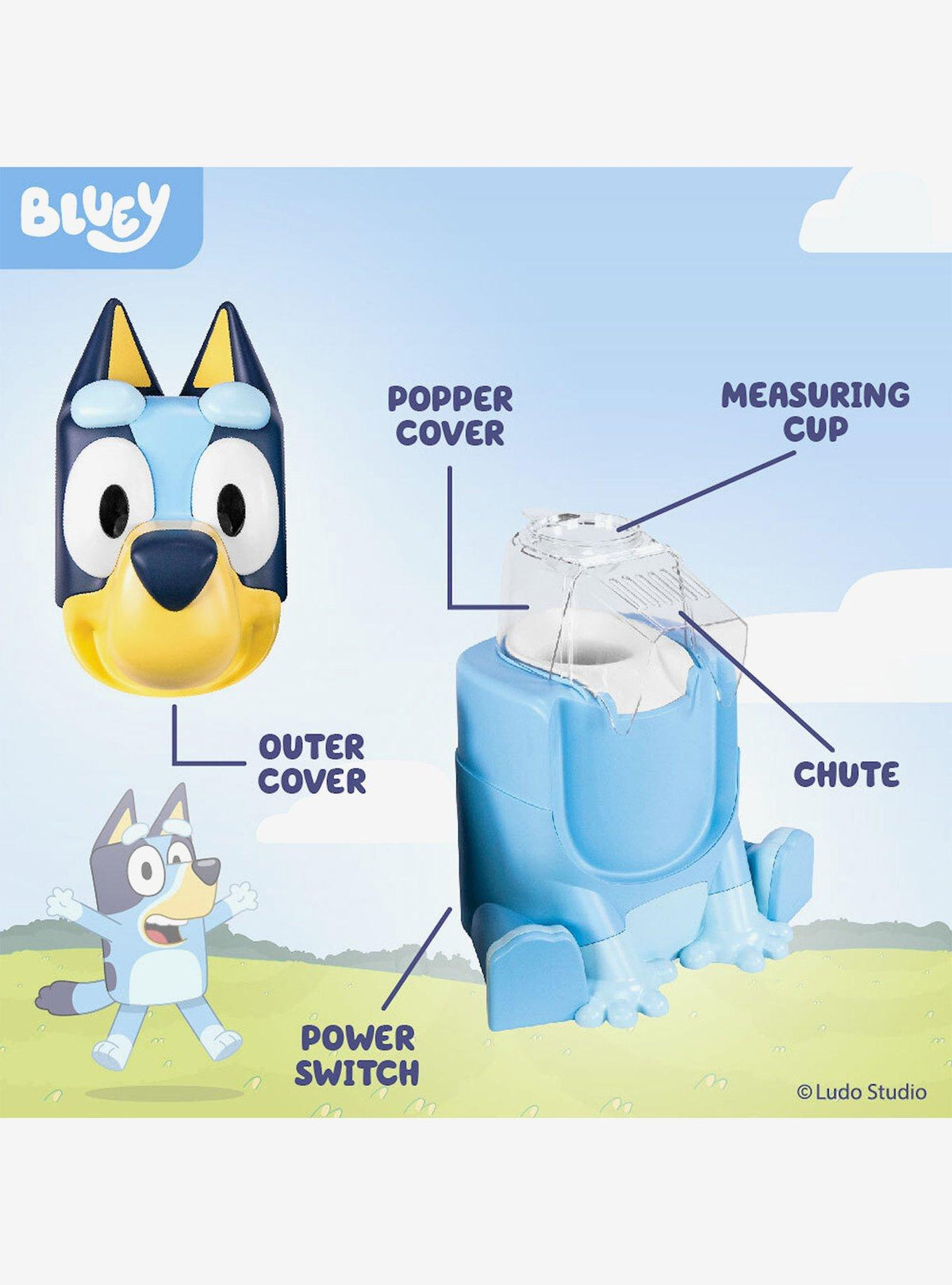 Máquina para hacer cabritas Bluey