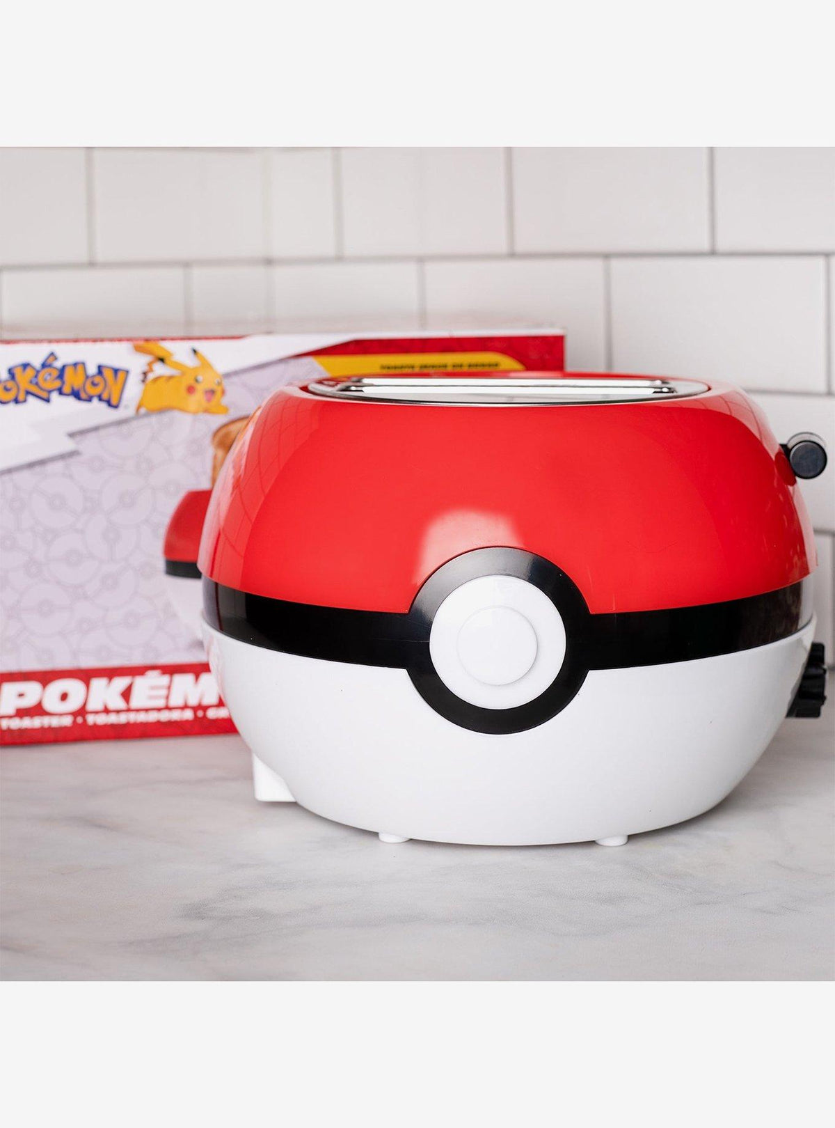 Tostador Pokémon Pokébola de 2 rebanadas