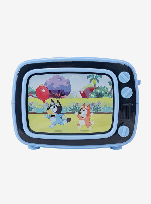 Tostador retro tipo TV de Bluey con marco iluminado