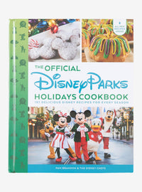 Libro oficial de cocina festiva de Disney Parks