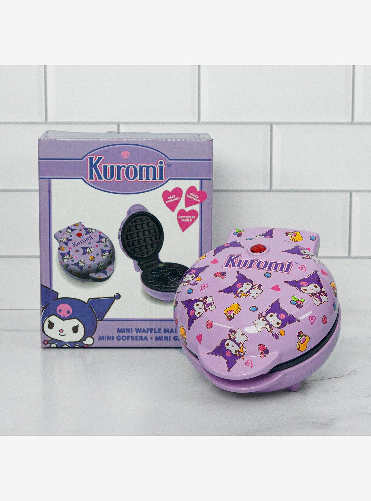 Mini wafflera Kuromi