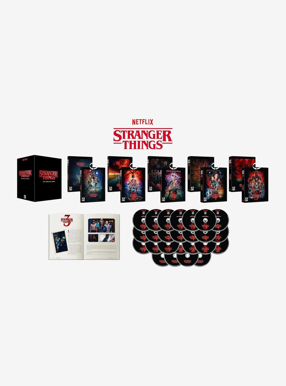 Stranger Things: Serie completa en Blu-ray
