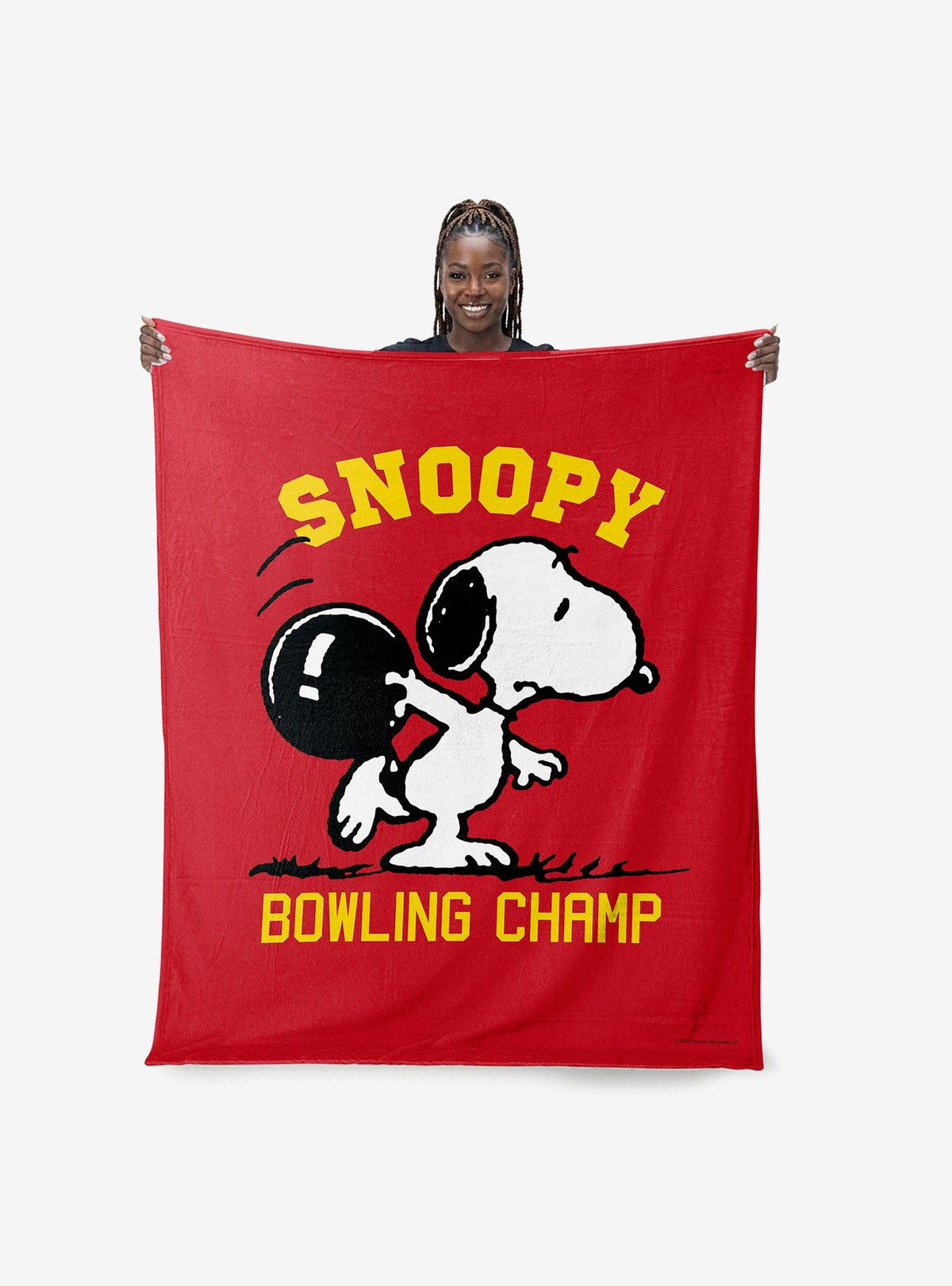Manta Snoopy Bowling Champ de Peanuts