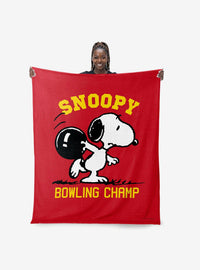 Manta Snoopy Bowling Champ de Peanuts